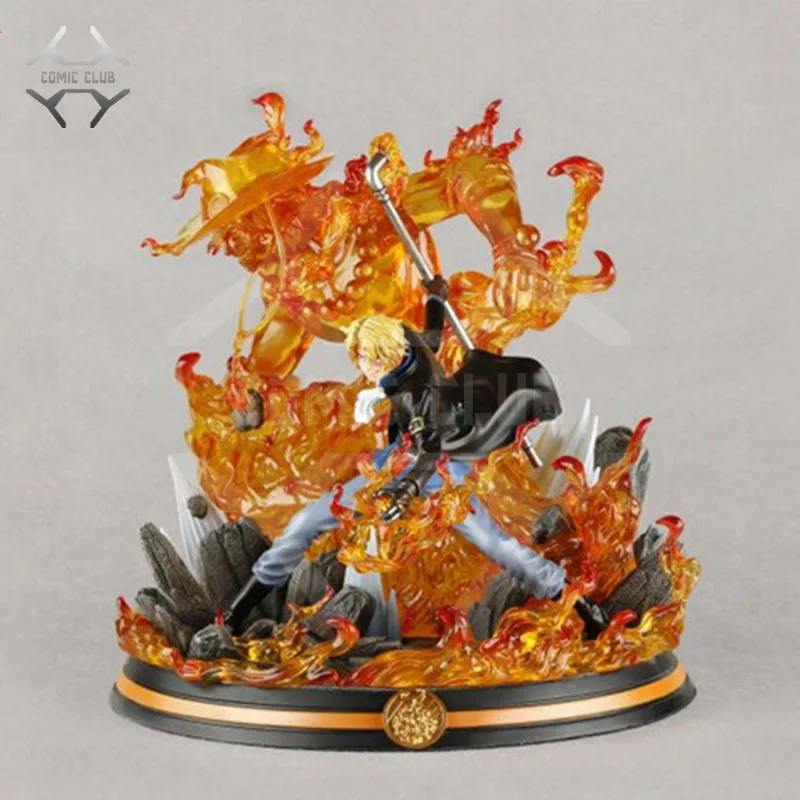 COMIC CLUB IN-STOCK One Piece 38cm sabo and flame ace gk resin statue contain led light figure for collection
COMIC CLUB IN-STOCK One Piece 38cm sabo and flame ace gk resin statue contain led light figure for collection