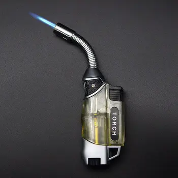 Kitchen Outdoor Barbecue Ignition Windproof Cigarette Lighter Metal Small Spray Gun Butane Gas Lighter Welding Torch Point Cigar 
Kitchen Outdoor Barbecue Ignition Windproof Cigarette Lighter Metal Small Spray Gun Butane Gas Lighter Welding Torch Point Cigar
