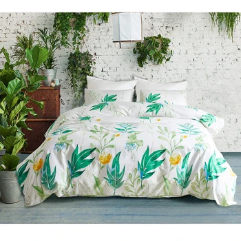Home Decor- Summer Season Cream Coloured Duvet set with Green Leaf Print Design. Available in Twin, Queen and King Sizes.
Home Decor- Summer Season Cream Coloured Duvet set with Green Leaf Print Design. Available in Twin, Queen and King Sizes.