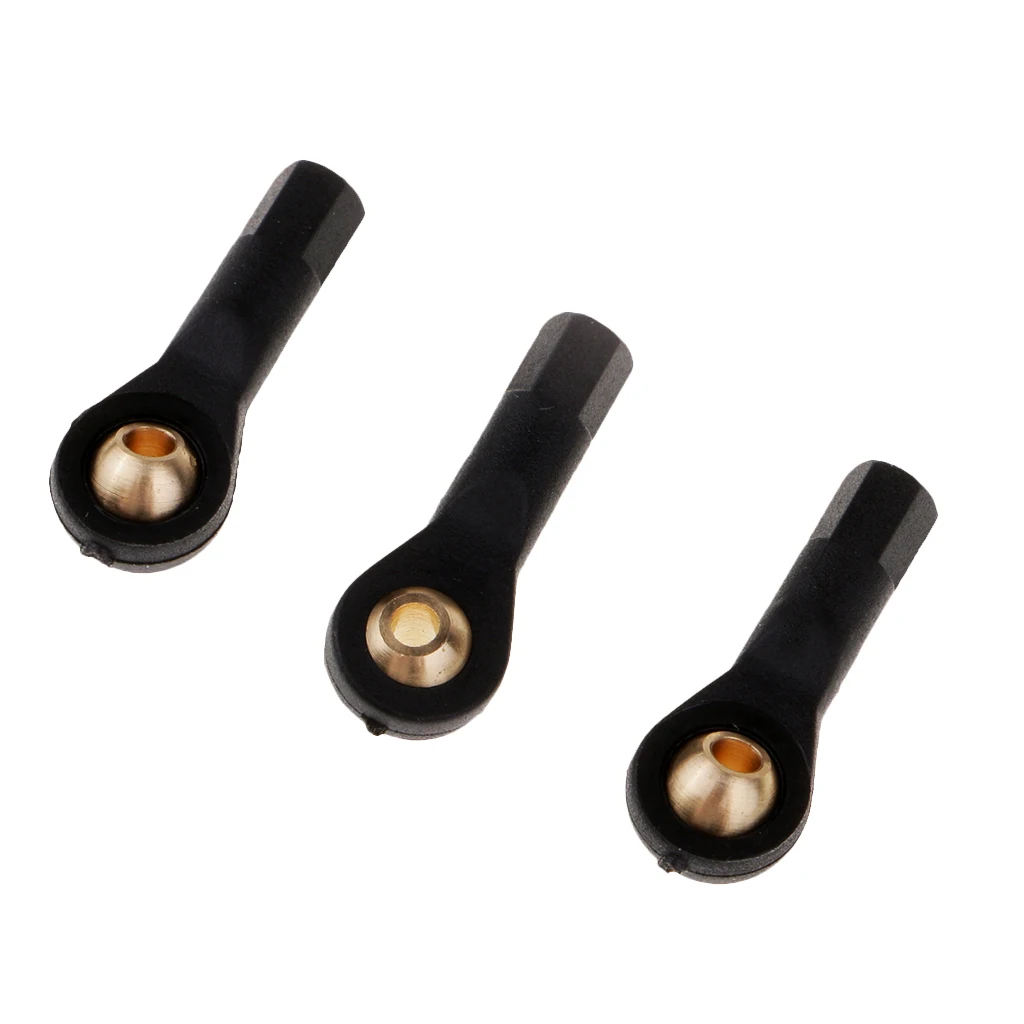Nylon Universal RC Model Ball Head Buckle Push Rod Connector for RC Model Spare Parts Ball Link End Push Rod Push Rod Connector
