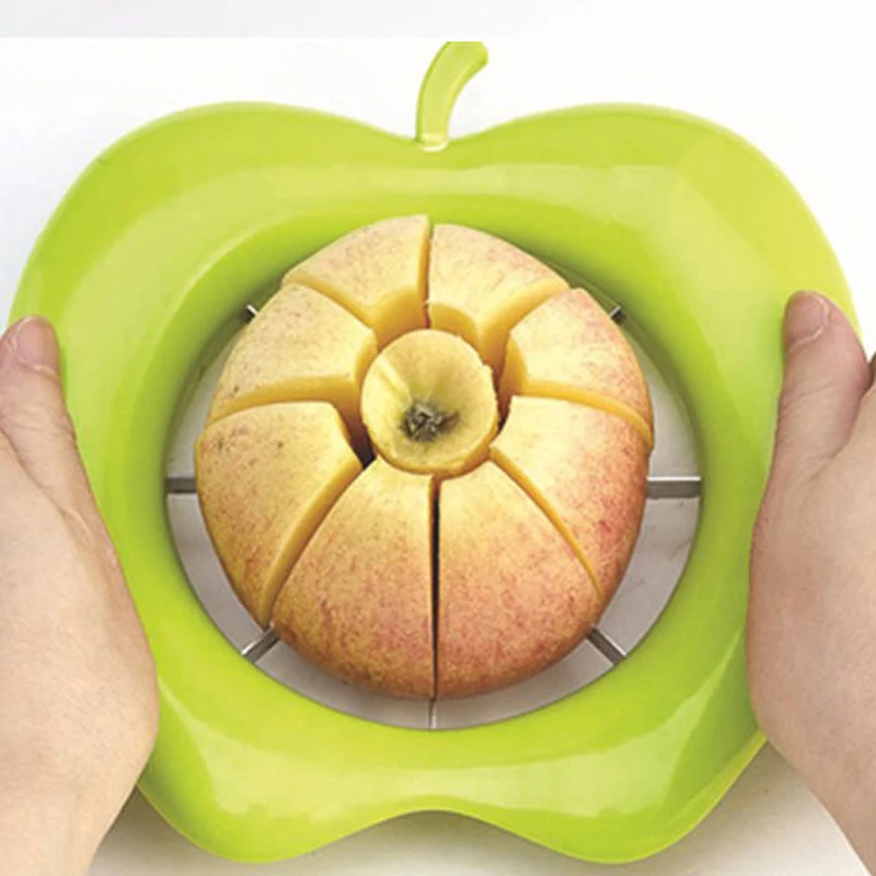 1 pc Apple Slicer Stainless Steel Fruit Divider Blade Cutter Fancy Fruit Slicer Tools Kitchen Home Supplies Accessories
1 pc Apple Slicer Stainless Steel Fruit Divider Blade Cutter Fancy Fruit Slicer Tools Kitchen Home Supplies Accessories