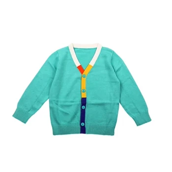 Spring and Autumn Children's Clothes Cotton Knitted cardigan Boys'Pure Colour Round-collar Topcoat
Spring and Autumn Children's Clothes Cotton Knitted cardigan Boys'Pure Colour Round-collar Topcoat