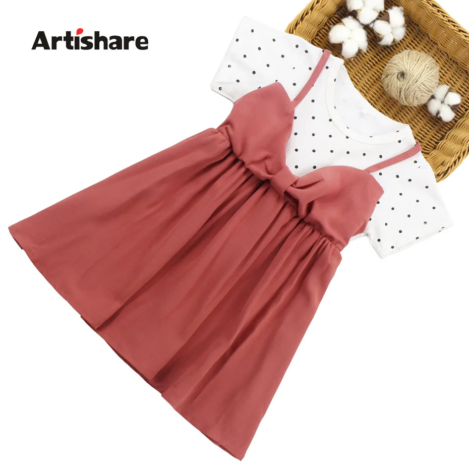 Dresses For Girls Short Sleeve Girls Summer Dresses Dot Pattern Dress Girl Party Teenage Girls Clothes 6 8 10 12 13 14 Year
Dresses For Girls Short Sleeve Girls Summer Dresses Dot Pattern Dress Girl Party Teenage Girls Clothes 6 8 10 12 13 14 Year