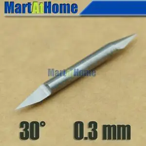 5pcs/lot Free shipping Carbide CNC PCB Engraving V Bits Cutting Tool Double Headed 30 Degree 0.3mm #SM516 @CF
5pcs/lot Free shipping Carbide CNC PCB Engraving V Bits Cutting Tool Double Headed 30 Degree 0.3mm #SM516 @CF