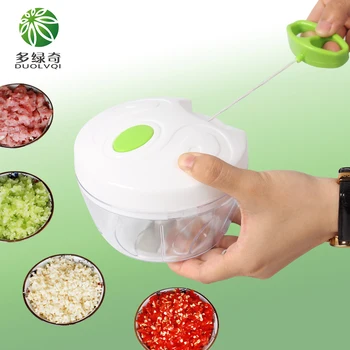 DUOLVQI cutter kitchen meat grinder Mini Meat Grinder Garlic Cutter Vegetable Garlic Cutter Manual Pull Rope Kitchen Tools
DUOLVQI cutter kitchen meat grinder Mini Meat Grinder Garlic Cutter Vegetable Garlic Cutter Manual Pull Rope Kitchen Tools
