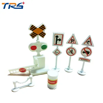 Upgraded version HO scale model train road signs train scene sand table construction supplies 6pcs
Upgraded version HO scale model train road signs train scene sand table construction supplies 6pcs