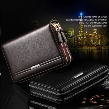 LJL-Leinasen Men Wallets With Coin Pocket Long Zipper Coin Purse For Men Clutch Business Male Wallet Double Zipper Vintage La
LJL-Leinasen Men Wallets With Coin Pocket Long Zipper Coin Purse For Men Clutch Business Male Wallet Double Zipper Vintage La
