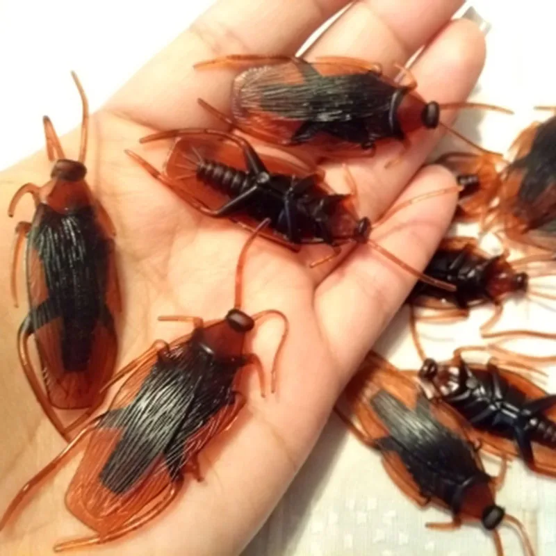 Halloween Funny Fake Cockroach trick props Jokes Pranks Maker Novelty Gross Tricks Simulation Cockroach Halloween decoration 
Halloween Funny Fake Cockroach trick props Jokes Pranks Maker Novelty Gross Tricks Simulation Cockroach Halloween decoration
