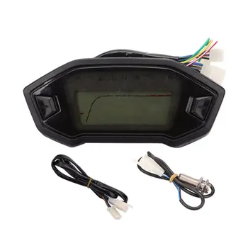 Moto Motorcycle Speedometer Colorful LCD Digital Speedometer Odometer Tachometer W/ Speed Sensor Universal Motorbike Accessory
Moto Motorcycle Speedometer Colorful LCD Digital Speedometer Odometer Tachometer W/ Speed Sensor Universal Motorbike Accessory