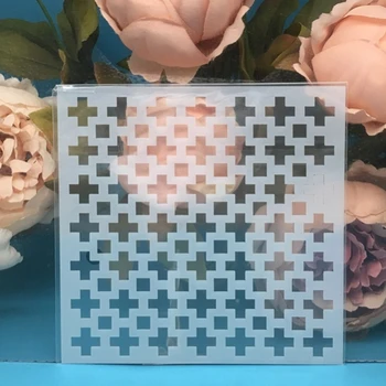 13cm 5" Cross Plus Matrix DIY Layering Stencils Wall Painting Scrapbook Coloring Embossing Album Decorative Paper Card Template
13cm 5" Cross Plus Matrix DIY Layering Stencils Wall Painting Scrapbook Coloring Embossing Album Decorative Paper Card Template