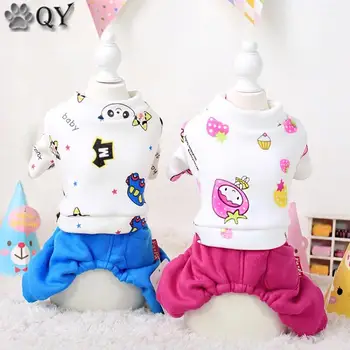 Dog Bathrobe Jumpsuits Dog Pajamas Winter Warm Clothing For Dogs Pet Puppy Cat Cute Small Dog Clothes Catoon Printing Cotton
Dog Bathrobe Jumpsuits Dog Pajamas Winter Warm Clothing For Dogs Pet Puppy Cat Cute Small Dog Clothes Catoon Printing Cotton