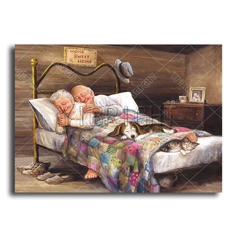 DIY 3D Diamond mosaic old people Full Square Diamond painting Cross stitch cat dog Full Round Diamond embroidery couples Y3
DIY 3D Diamond mosaic old people Full Square Diamond painting Cross stitch cat dog Full Round Diamond embroidery couples Y3