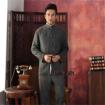 Hot Sale Drak Gray Men's Tang Suit Classic Chinese Style Top Linen Embroidery Jacket Button Coat Free Shipping SML XL XXL XXXL
Hot Sale Drak Gray Men's Tang Suit Classic Chinese Style Top Linen Embroidery Jacket Button Coat Free Shipping SML XL XXL XXXL