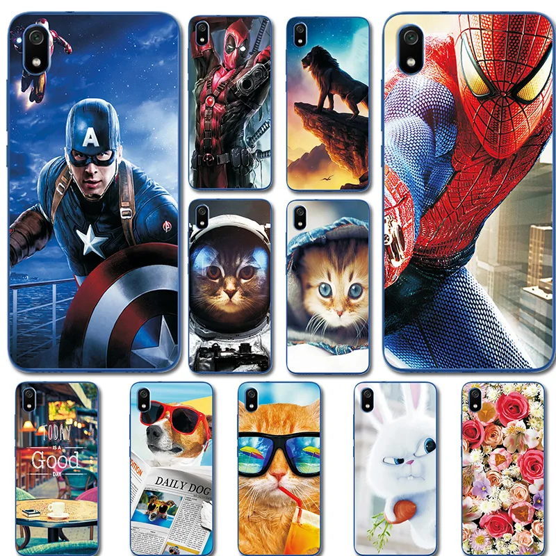 Phone Bags For Xiaomi Redmi 7A Spiderman Silicon Case Cover Cute Animal Brilliant Fundas For Xiaomi Redmi 7 7A Note 7 Back Cover
Phone Bags For Xiaomi Redmi 7A Spiderman Silicon Case Cover Cute Animal Brilliant Fundas For Xiaomi Redmi 7 7A Note 7 Back Cover