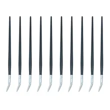Venda quente 10 pçs/lote Delineador Pincel Aplicador de Cosméticos Escovas Ferramentas de Maquiagem Pinceis de maquiagem Eye Liner Com Preço Barato
