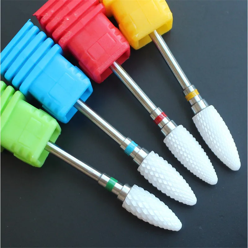 1 Professional Nail Ceramic Polishing Double-step small cone type porcelain head Nail Art Drill Bit Electric Manicure Cutter
1 Professional Nail Ceramic Polishing Double-step small cone type porcelain head Nail Art Drill Bit Electric Manicure Cutter
