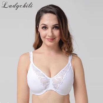 Ladychili Women Intimates White Full Cup Underwire Push Up Bra Top Ultra Thin Lace Bra Soutien Gorge Sujetador Invisible WD43
Ladychili Women Intimates White Full Cup Underwire Push Up Bra Top Ultra Thin Lace Bra Soutien Gorge Sujetador Invisible WD43