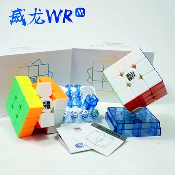 MoYu Weilong Wr M 3x3x3 Magnetic Magic Cube Puzzle Professional 3x3 Stickerless Magnets Speed Cube Toys For Children
MoYu Weilong Wr M 3x3x3 Magnetic Magic Cube Puzzle Professional 3x3 Stickerless Magnets Speed Cube Toys For Children