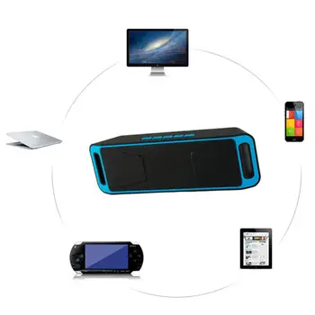 SC208 1800mAh Bluetooth 4.0 Speaker Wireless FM Super Bass Full range Sound HIFI Stereo five colors
SC208 1800mAh Bluetooth 4.0 Speaker Wireless FM Super Bass Full range Sound HIFI Stereo five colors