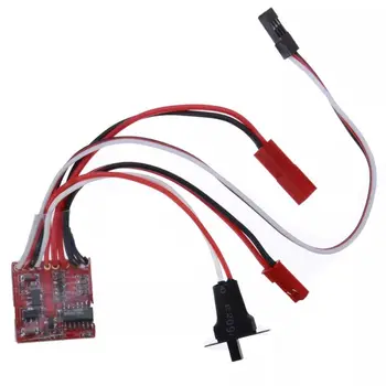 RC ESC 20A Brush Motor Speed Controller with Brake for RC Car Boat Tank 1/16 1/18 1/24
RC ESC 20A Brush Motor Speed Controller with Brake for RC Car Boat Tank 1/16 1/18 1/24