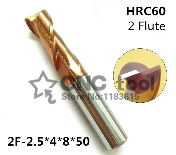 2F-2.5 HRC60,carbide Square Flatted End Mills coating:nano TWO flute diameter 2.5mm, The Lather,boring Bar,cnc,machine
2F-2.5 HRC60,carbide Square Flatted End Mills coating:nano TWO flute diameter 2.5mm, The Lather,boring Bar,cnc,machine