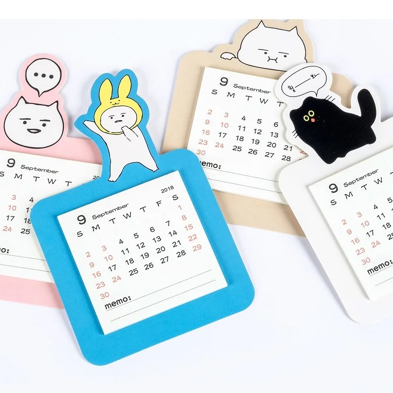 2019 Cute Black And White Cat Magnetic Calendar Mini Portable Calendar Memo Pad Daily Schedule Planner 2018.09~2019.12
2019 Cute Black And White Cat Magnetic Calendar Mini Portable Calendar Memo Pad Daily Schedule Planner 2018.09~2019.12