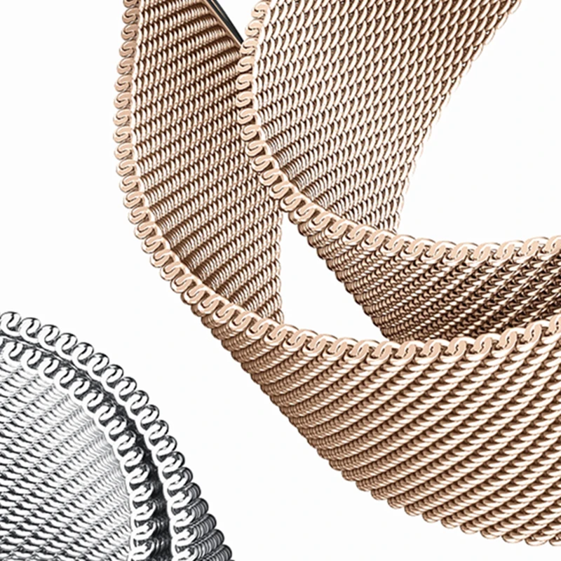 Milanese Loop Stainless Steel Bracelet for iWatch 5 4 band 40mm Wrist strap for Apple Watch band 44mm series 4 1/2/3 38mm 42mm
Milanese Loop Stainless Steel Bracelet for iWatch 5 4 band 40mm Wrist strap for Apple Watch band 44mm series 4 1/2/3 38mm 42mm