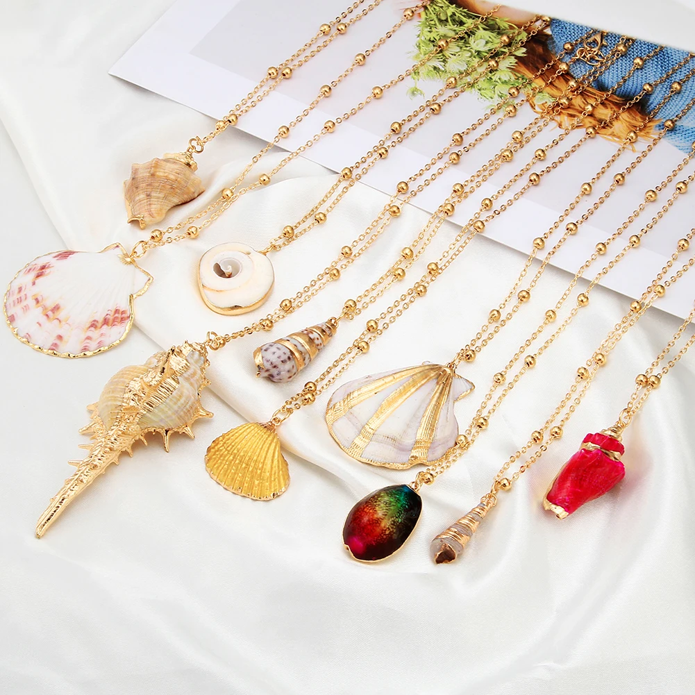 Bohemian Necklace for Women Girls Accessories Natural Seashell Necklace Gift Charm Shell Chain For Friend Wedding Choker Jewelry
Bohemian Necklace for Women Girls Accessories Natural Seashell Necklace Gift Charm Shell Chain For Friend Wedding Choker Jewelry