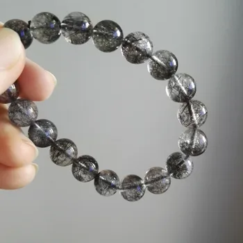Natural Black Tourmaline Quartz Bracelets For Women Female Stretch Crystal Round Bead Natural Tourmaline Quartz Bracelet 10mm
Natural Black Tourmaline Quartz Bracelets For Women Female Stretch Crystal Round Bead Natural Tourmaline Quartz Bracelet 10mm