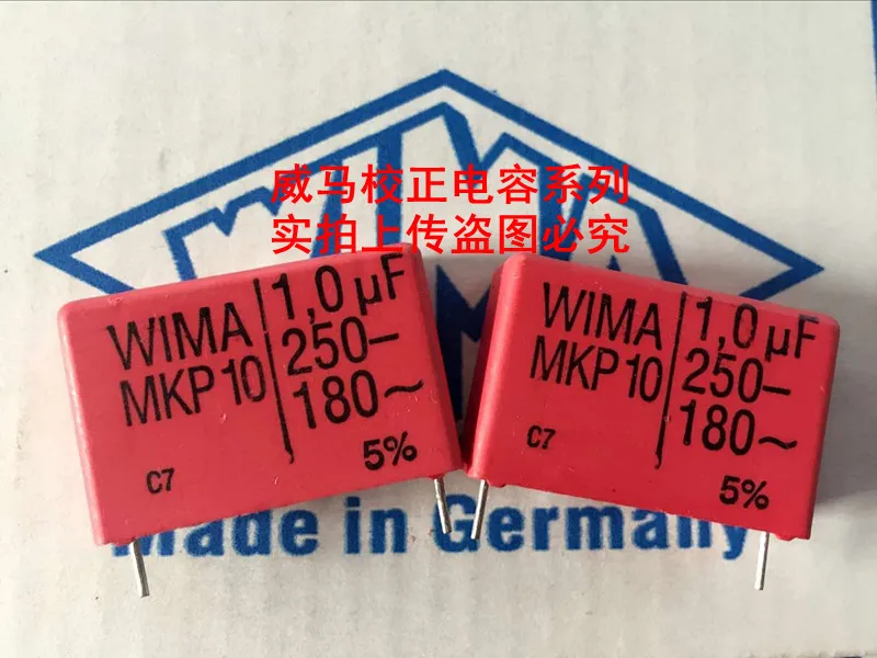 2020 hot sale 10pcs/20pcs Germany WIMA MKP10 250V 1.0UF 1UF 250V 105 P: 27.5mm Audio capacitor free shipping
2020 hot sale 10pcs/20pcs Germany WIMA MKP10 250V 1.0UF 1UF 250V 105 P: 27.5mm Audio capacitor free shipping