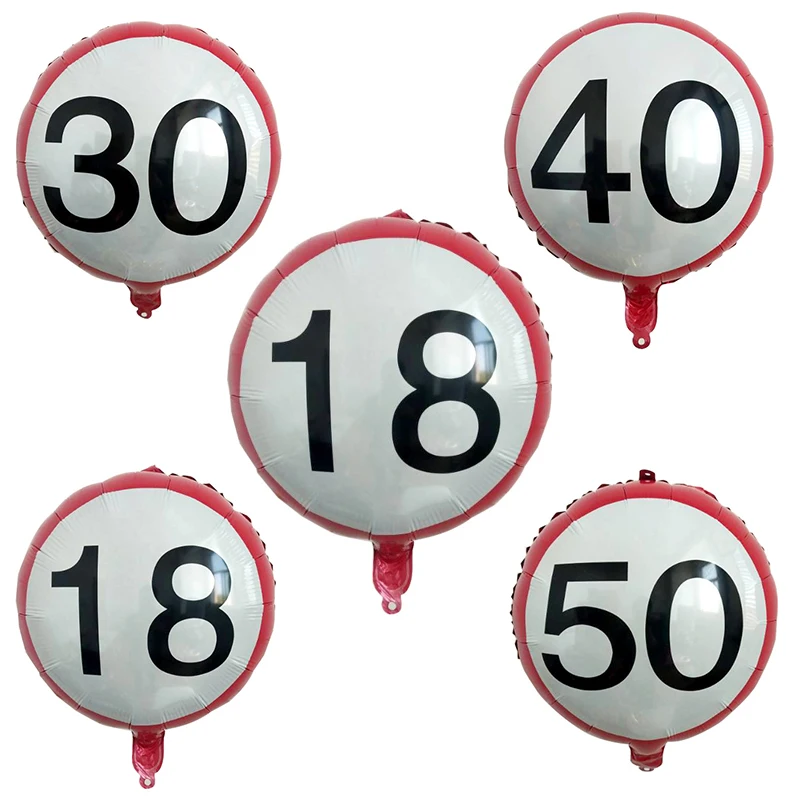 Figure Balloon Foil 18inch 18 30 40 50 60 Years Helium Ballon Anniversaire Number Adult Happy Birthday Ball Air Baloons Party
Figure Balloon Foil 18inch 18 30 40 50 60 Years Helium Ballon Anniversaire Number Adult Happy Birthday Ball Air Baloons Party