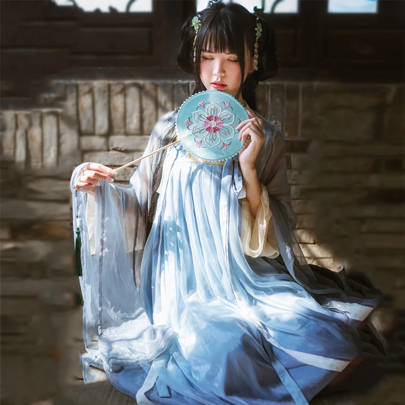 Hanfu Traditional Chinese Clothing Costumes Fairy Skirt Long Sleeve Dresses Women Performance Wear Suit Tang Dynasty Lady DN3440
Hanfu Traditional Chinese Clothing Costumes Fairy Skirt Long Sleeve Dresses Women Performance Wear Suit Tang Dynasty Lady DN3440