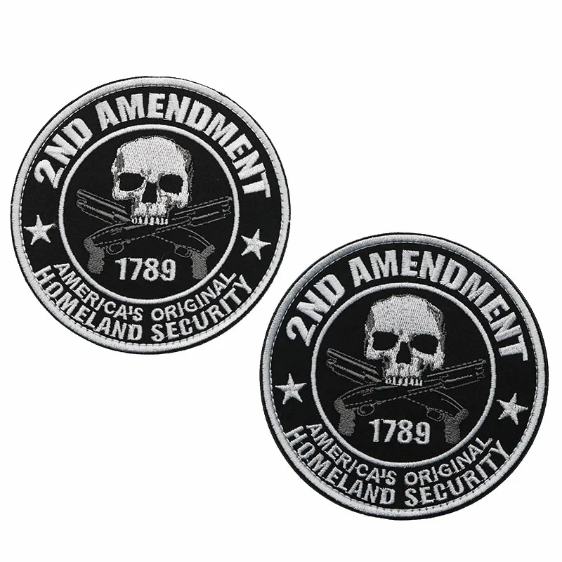 US Homeland Security 3D Embroidered Armband 2nd Amendment 1789 Homeland Badge Clothing Backpack Hat Jacket Personality Patch
US Homeland Security 3D Embroidered Armband 2nd Amendment 1789 Homeland Badge Clothing Backpack Hat Jacket Personality Patch