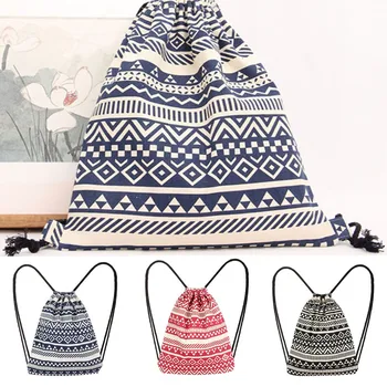 Hot Sale Fashion Women Canvas Ethnic Wind Pocket Drawstring Bag Backpack School New Style Travel High-capacity Student Bag 10
Hot Sale Fashion Women Canvas Ethnic Wind Pocket Drawstring Bag Backpack School New Style Travel High-capacity Student Bag 10