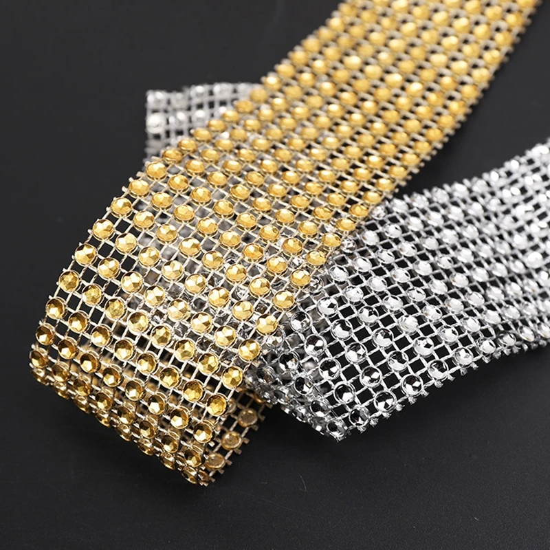 4cm*10 Yard Sewing Trim Crystal Motif Rhinestone Tape Applicator Ribbon Appliques for Dresses Wedding Decoration
4cm*10 Yard Sewing Trim Crystal Motif Rhinestone Tape Applicator Ribbon Appliques for Dresses Wedding Decoration