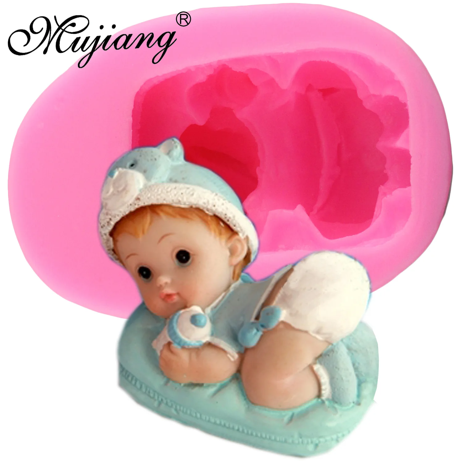 Mujiang DIY Baby Boy Making Candy Fondant Silicone Mold Party Cake Decorating Tools 3D Craft Fimo Clay Soap Candle Moulds
Mujiang DIY Baby Boy Making Candy Fondant Silicone Mold Party Cake Decorating Tools 3D Craft Fimo Clay Soap Candle Moulds