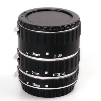 Metal Auto Focus Macro Automatic Extension Tube for Kenko Canon EF-S Lens 1300D 1200D 1100D 60D 70D 550D 600D 6D 7D T5i T4i
Metal Auto Focus Macro Automatic Extension Tube for Kenko Canon EF-S Lens 1300D 1200D 1100D 60D 70D 550D 600D 6D 7D T5i T4i