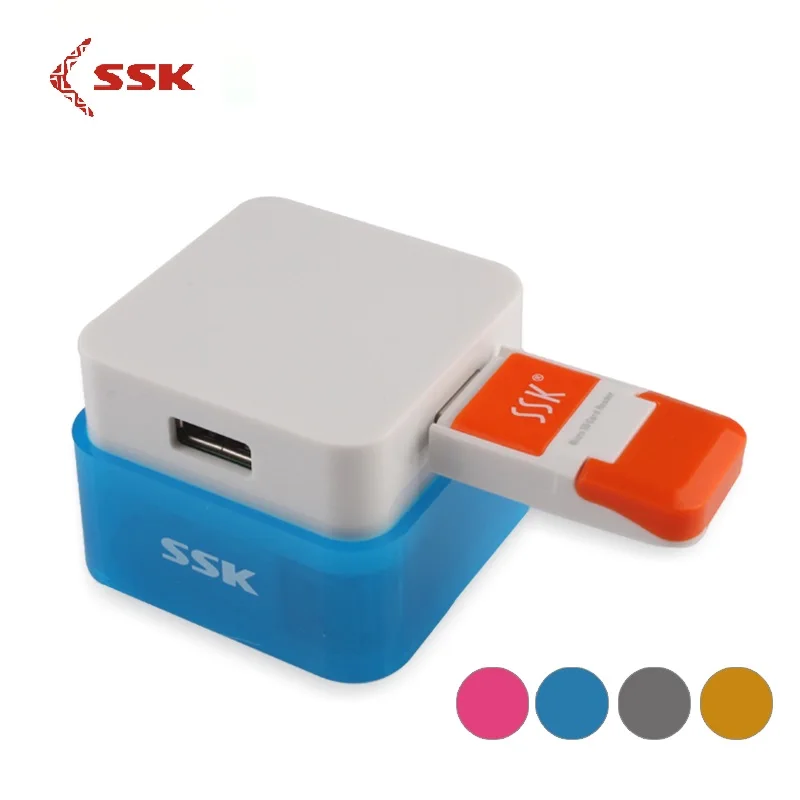 SSK SHU020 4 Usb2.0 Ports Usb Hub High Speed Transfer Deconcentrator Notebook Computer One For Four Port Converter
SSK SHU020 4 Usb2.0 Ports Usb Hub High Speed Transfer Deconcentrator Notebook Computer One For Four Port Converter