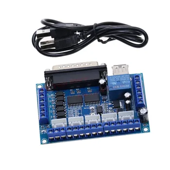 1pc 5 axis CNC Breakout Board with USB Cable for Stepper Motor Driver Controller MACH3
1pc 5 axis CNC Breakout Board with USB Cable for Stepper Motor Driver Controller MACH3