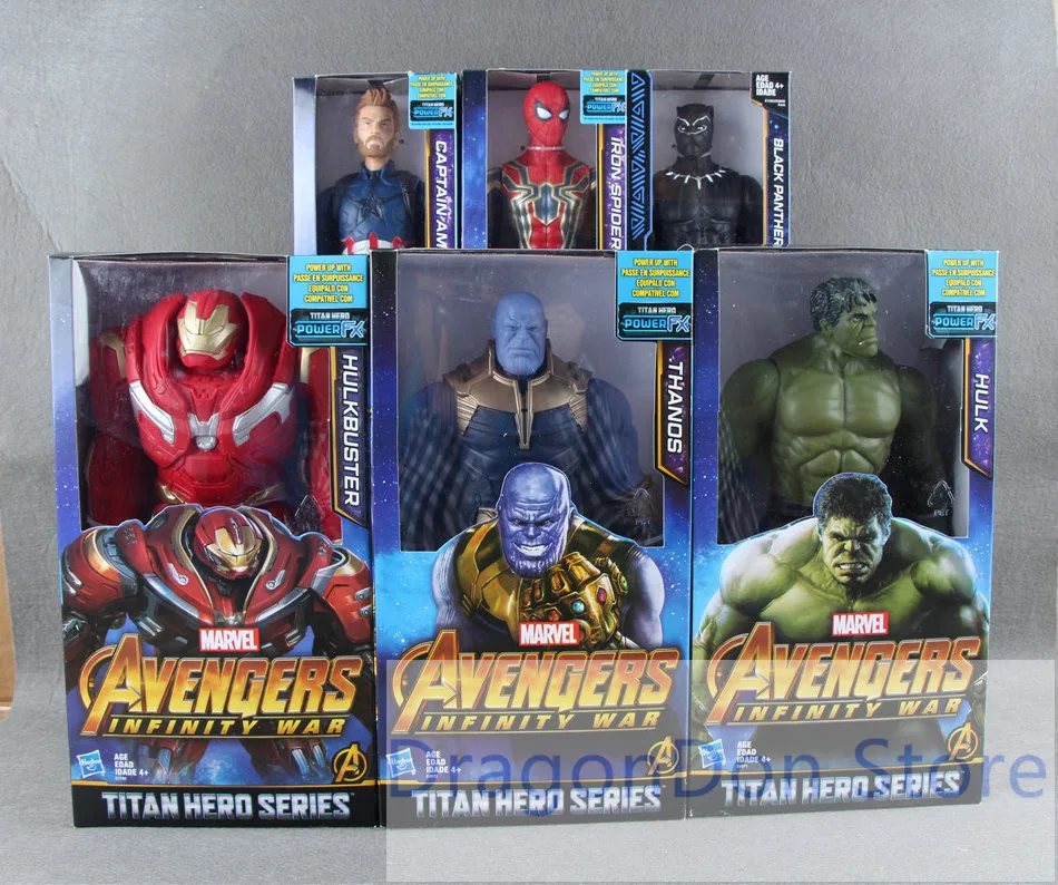 Marvel Avengers Infinity War Titan Hero Series Hulkbuster Power FX Port Figure
