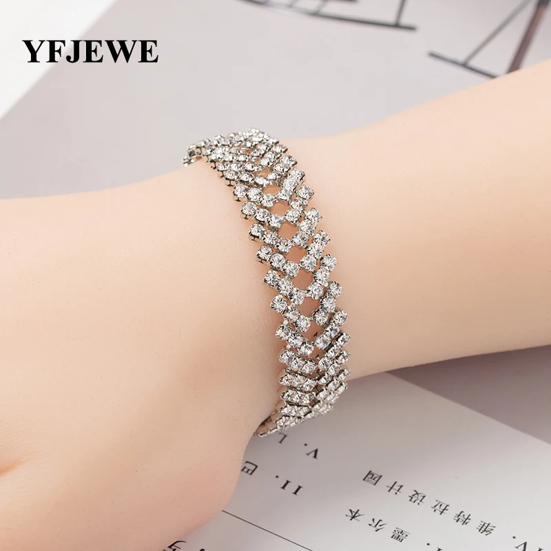 YFJEWE Bracelet Women Jewelry Fashion Bracelets Chain Link Bracelets Bangles Statement Pulsera Mujer Bijoux Wholesale B136
YFJEWE Bracelet Women Jewelry Fashion Bracelets Chain Link Bracelets Bangles Statement Pulsera Mujer Bijoux Wholesale B136
