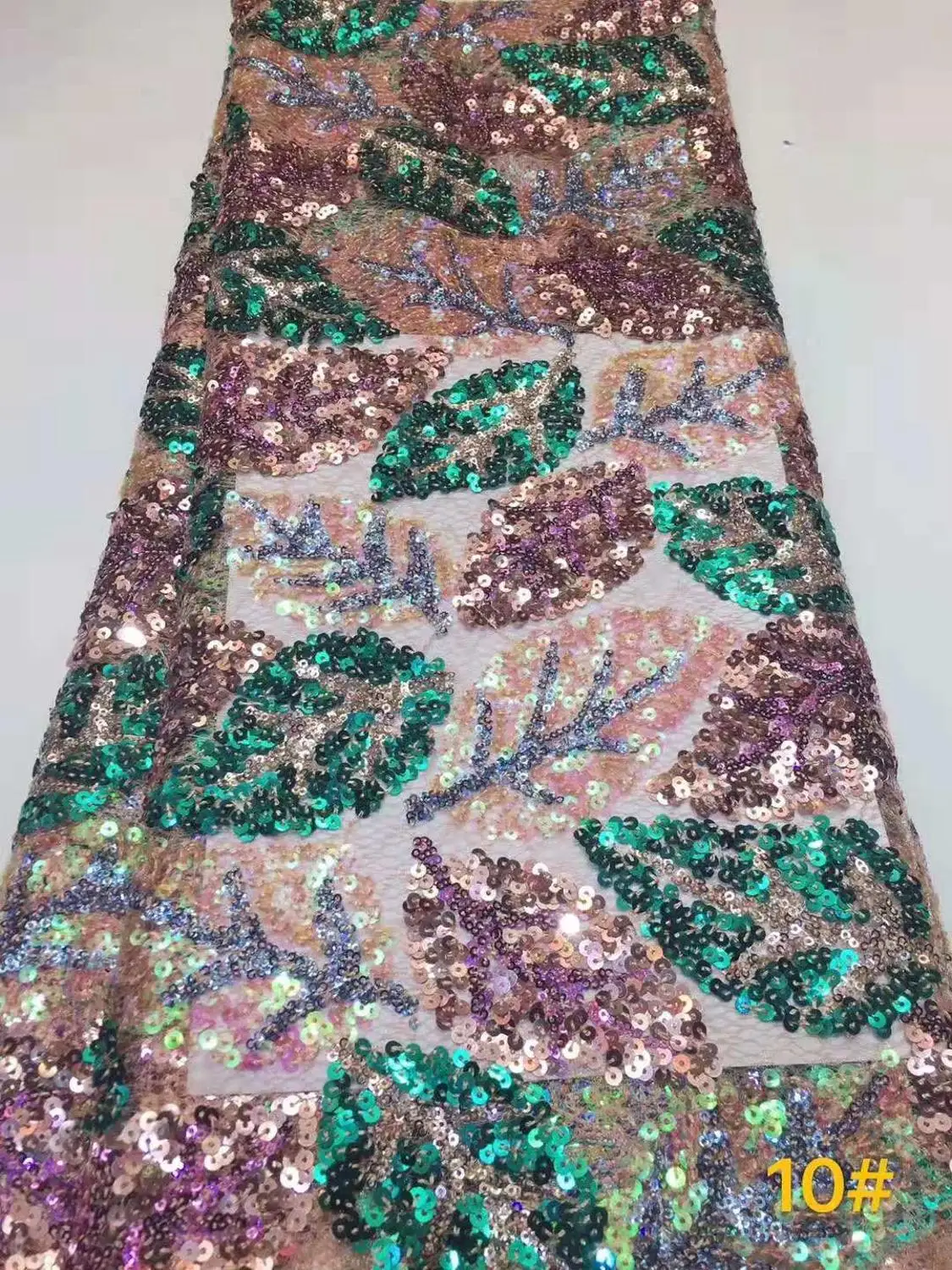 New leaves sequins bubble embroidered French thin mesh embroidery nylon lace suitable for tailoring clothing DIY apparel fabric
New leaves sequins bubble embroidered French thin mesh embroidery nylon lace suitable for tailoring clothing DIY apparel fabric