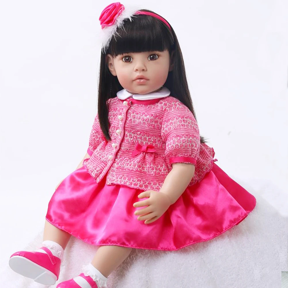 NPK Fashion Alice Princess Boneca Reborn 59cm soft Silicone Vinyl baby Dolls Reborn Bebe cotton body Doll Newborn Lifelike Bebe
NPK Fashion Alice Princess Boneca Reborn 59cm soft Silicone Vinyl baby Dolls Reborn Bebe cotton body Doll Newborn Lifelike Bebe