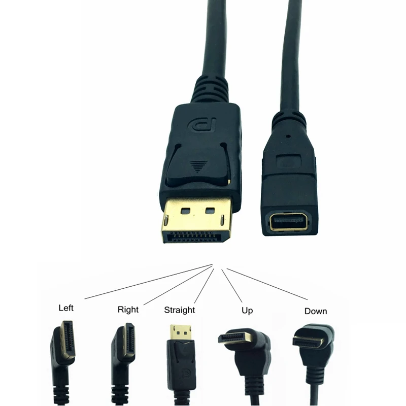 30cm Thunderbolt Mini DisplayPort Female To DP Display Port Male Adapter Converter For MacBook Pro Air Surface pro3 pro2 0.3m
30cm Thunderbolt Mini DisplayPort Female To DP Display Port Male Adapter Converter For MacBook Pro Air Surface pro3 pro2 0.3m