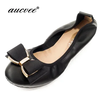 aucvee Bow Loafers Shoe For Women Handmade Genuine Leather Soft Safe Flats Autumn Driving Shoe Round Toe Women Flats V022
aucvee Bow Loafers Shoe For Women Handmade Genuine Leather Soft Safe Flats Autumn Driving Shoe Round Toe Women Flats V022