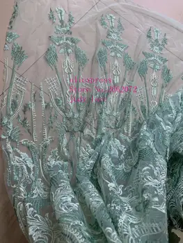 stock 5yards/bag Light green embroidery lace sequined art line pattern fashion fabric used for wedding dress fashion stage CH
stock 5yards/bag Light green embroidery lace sequined art line pattern fashion fabric used for wedding dress fashion stage CH