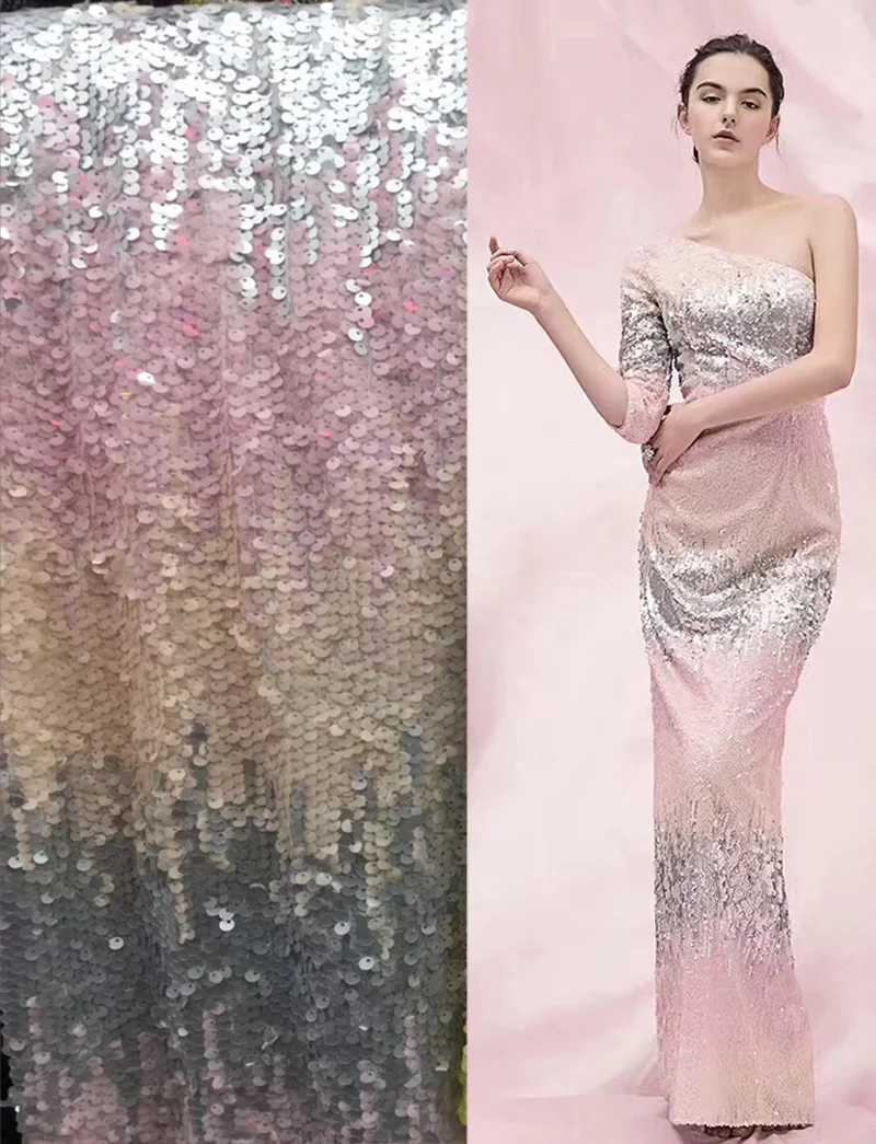 Free shipping (5yards/pc) beautiful pink grey African sequins lace fabric shining French lace fabric for party dress FLQ20
Free shipping (5yards/pc) beautiful pink grey African sequins lace fabric shining French lace fabric for party dress FLQ20