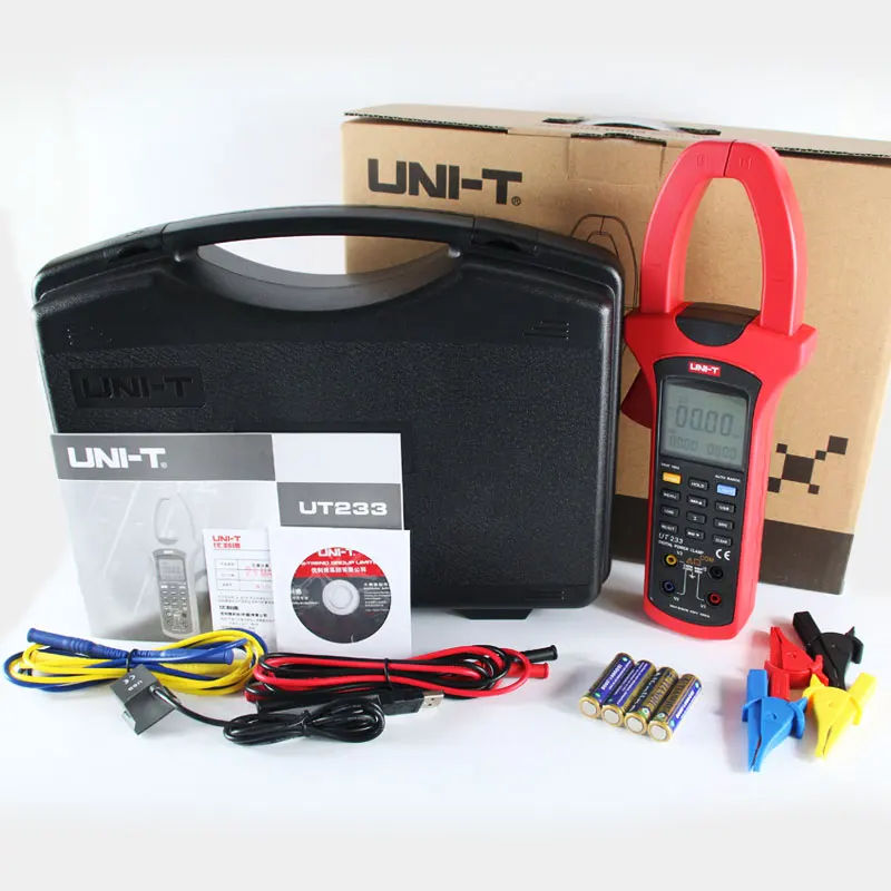 UNI-T UT231 Single-phase 2-wire 600KW Power Clamp Meter True RMS Digital Clamp Meters Power Factor Phase Angle USB Data Logging
UNI-T UT231 Single-phase 2-wire 600KW Power Clamp Meter True RMS Digital Clamp Meters Power Factor Phase Angle USB Data Logging