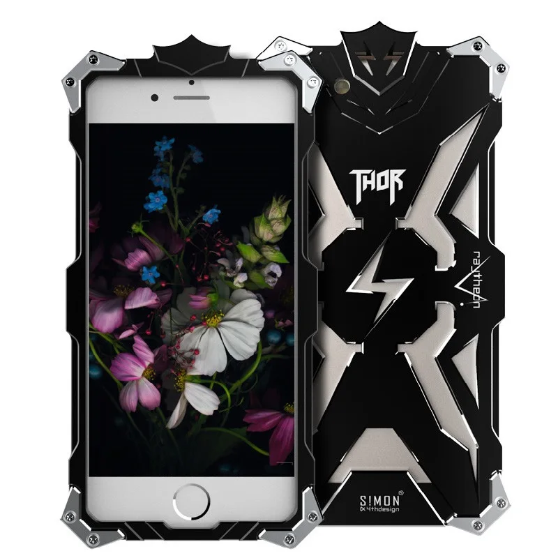 Роскошный сверхпрочный бронированный чехол для телефона Zimon iPhone X 7 Plus 8