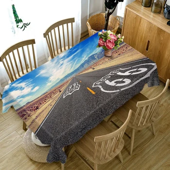 Customizable 3D Tablecloth the Road in the Desert Washable Cloth Thicken Rectangular and Round Table Cloth for Wedding
Customizable 3D Tablecloth the Road in the Desert Washable Cloth Thicken Rectangular and Round Table Cloth for Wedding